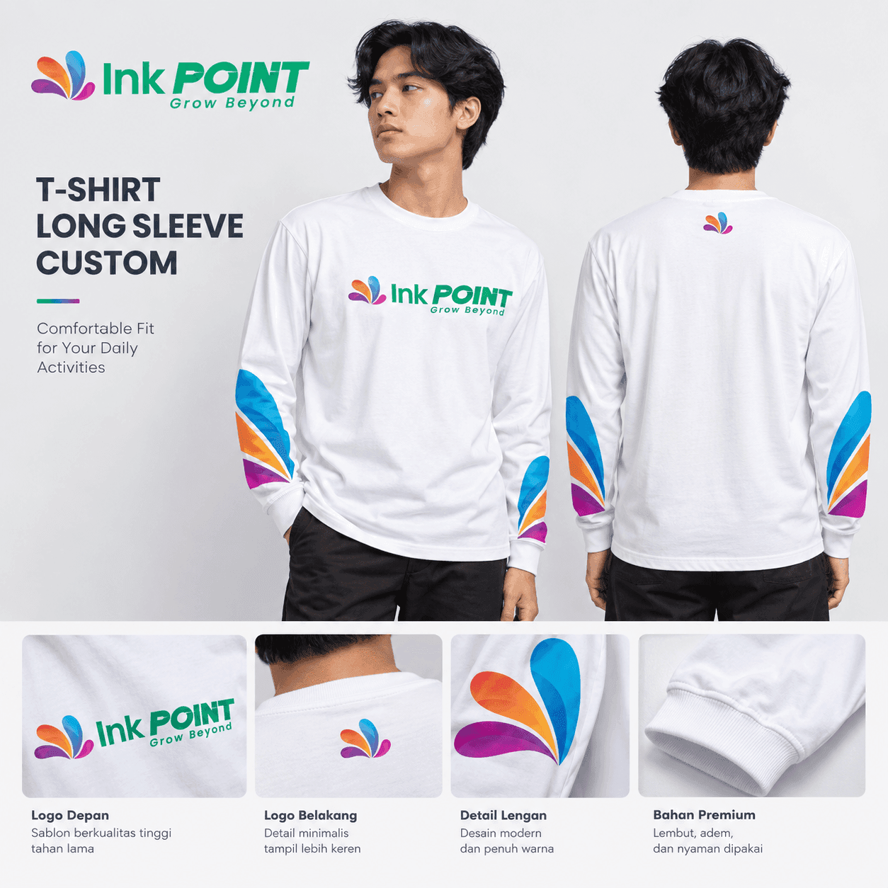 T-SHIRT LONG SLEEVE CUSTOM